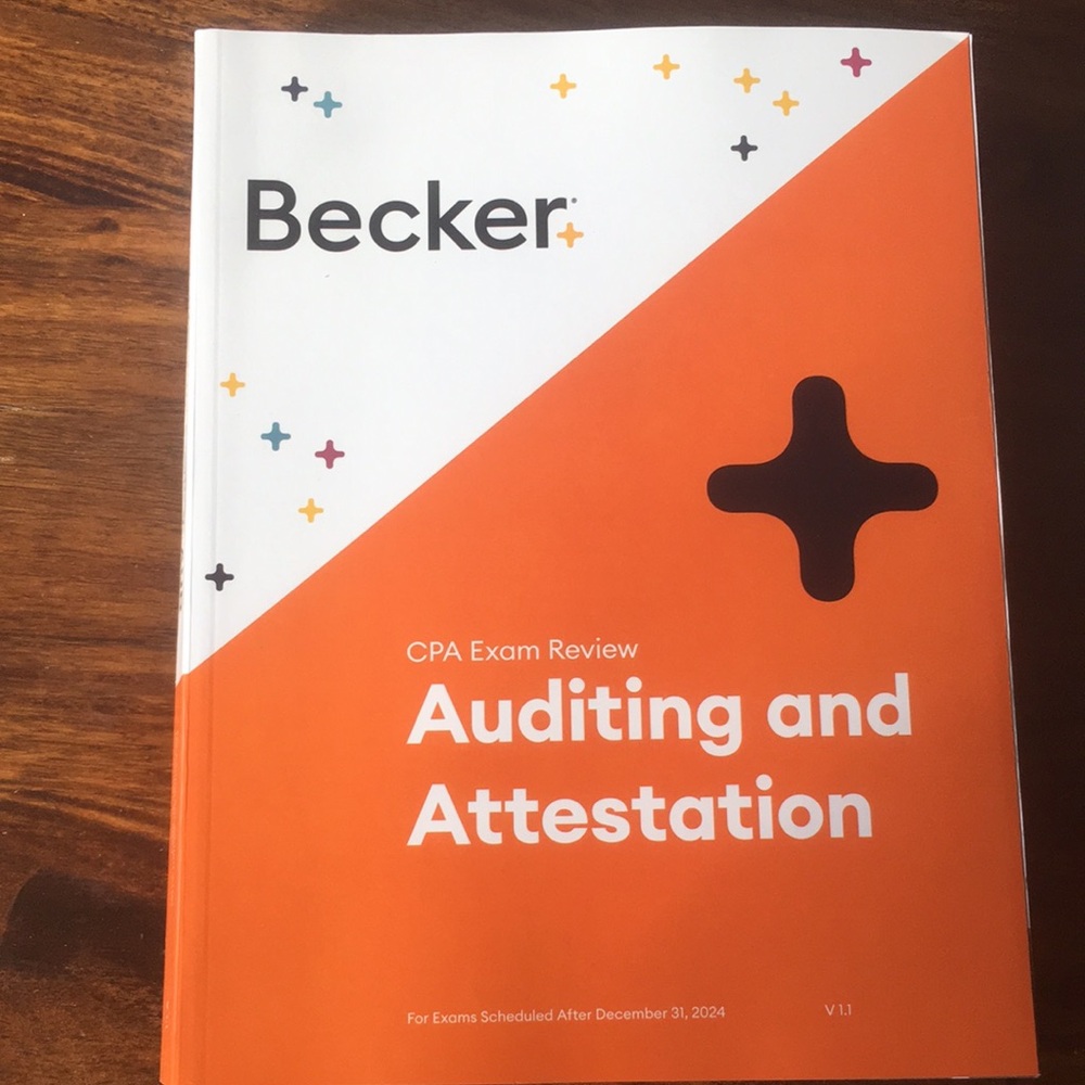 2024 Becker CPA Review Materials AUD Auditing and Attestation